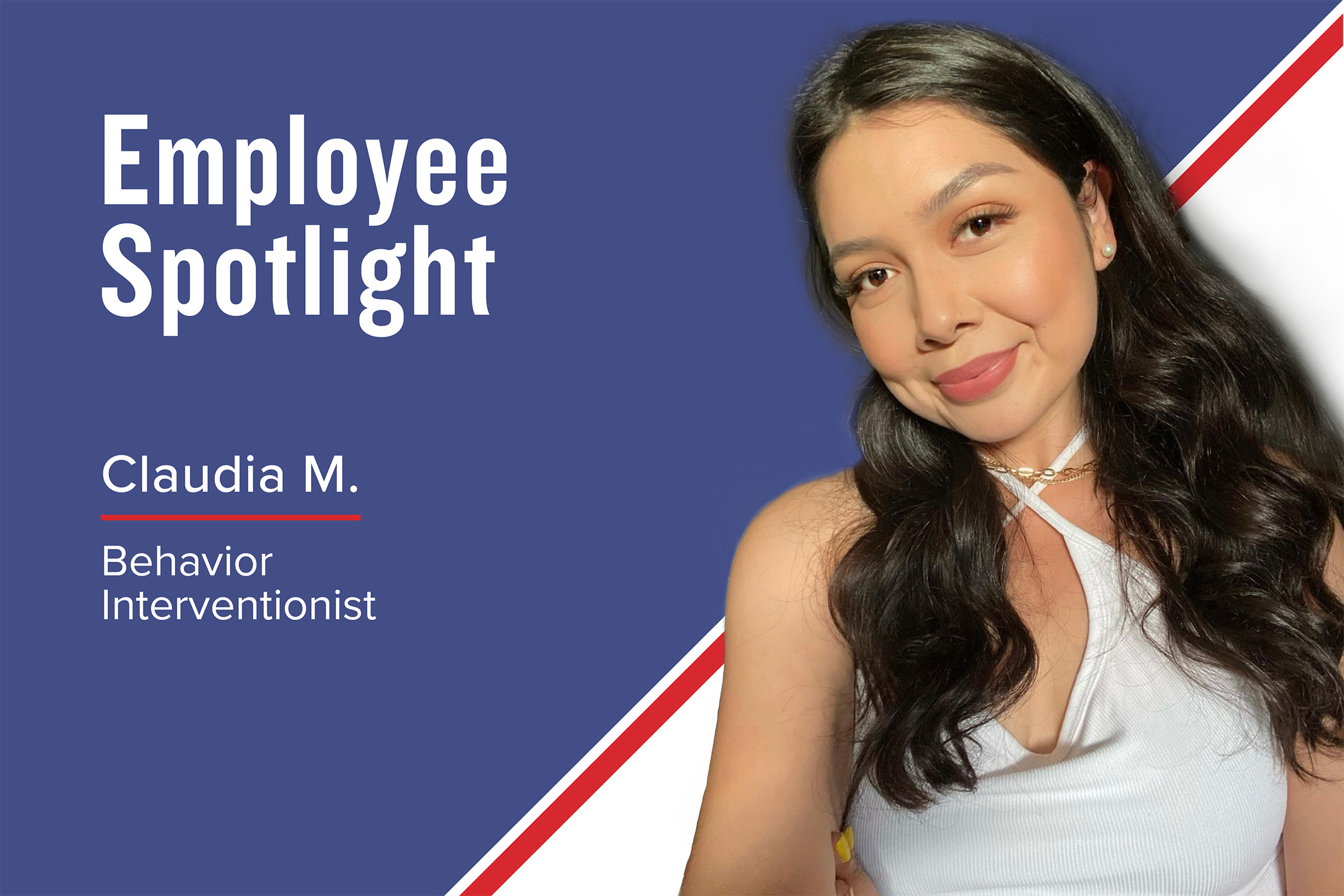 Employee spotlight meet claudia m behavior interventionist