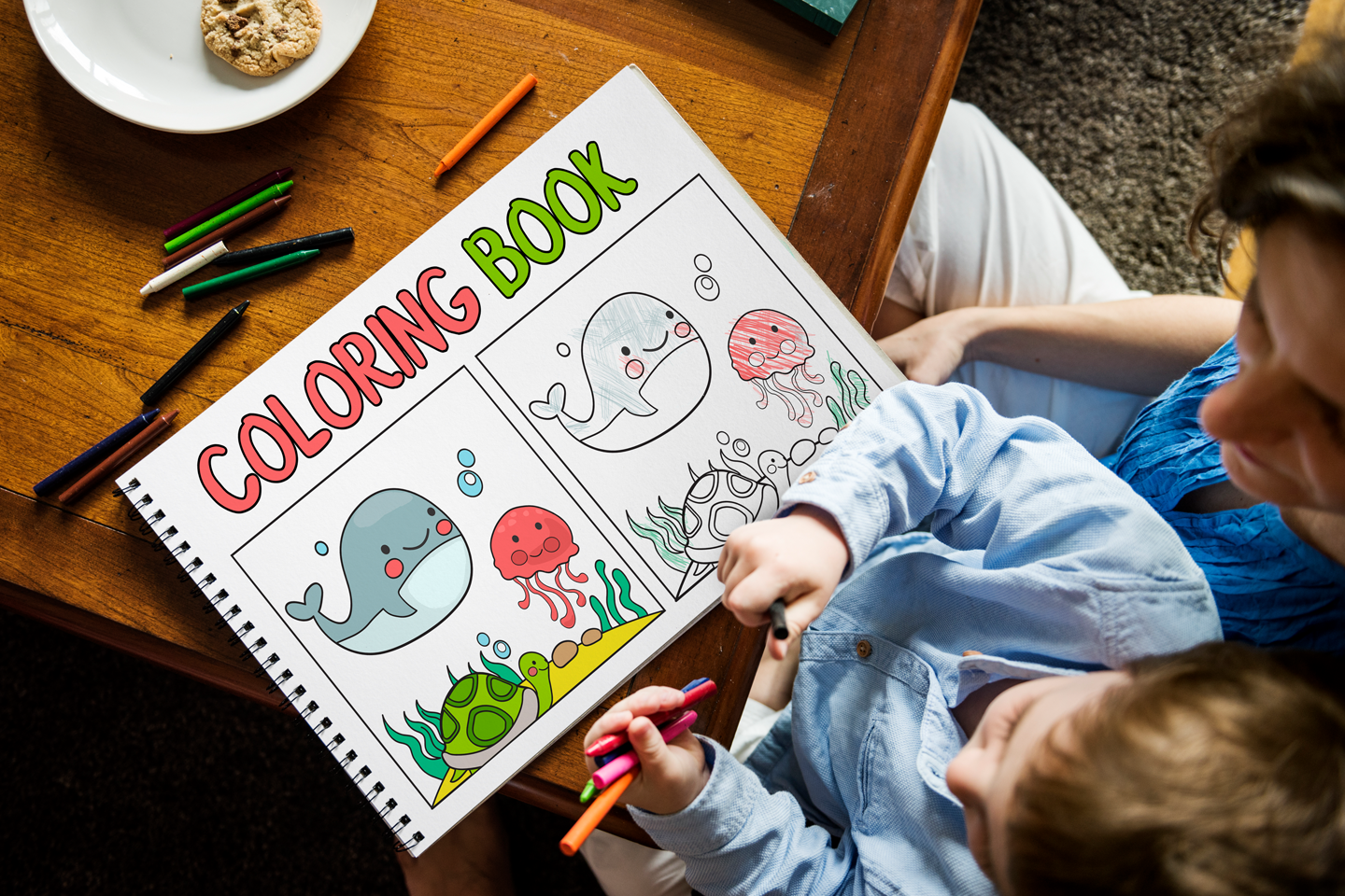 Celebrate National Coloring Book Day