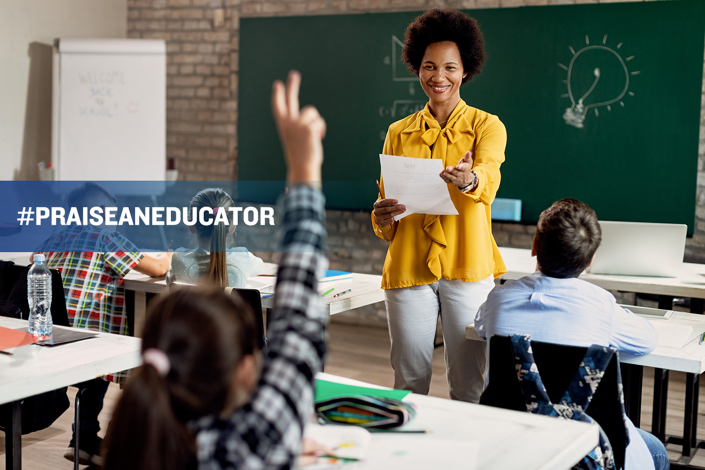 Join Us to Say Thanks and #PraiseAnEducator Today!