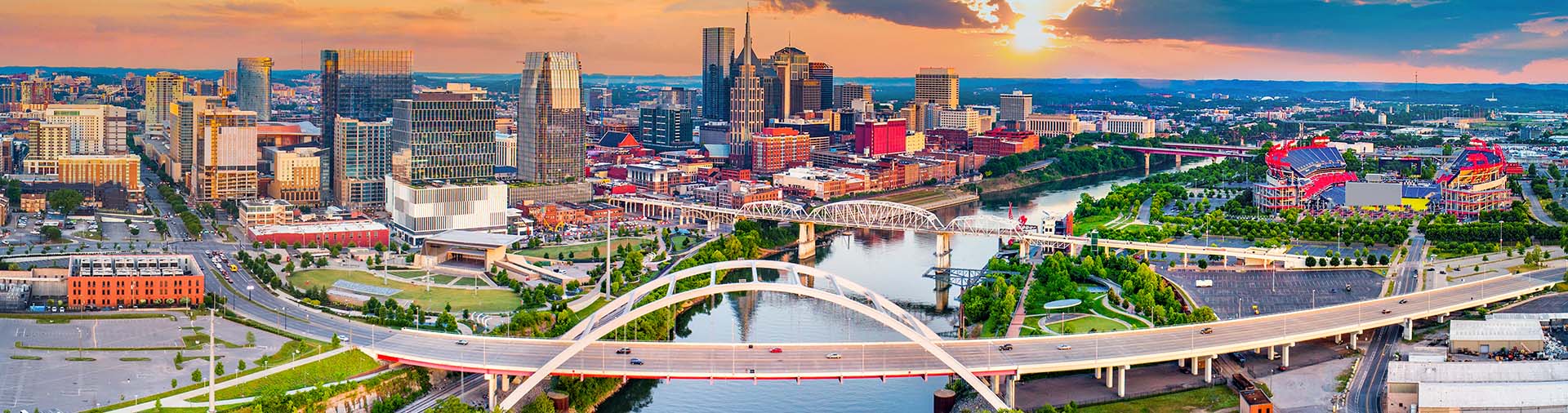 Scenery around the area of NASHVILLE, TN